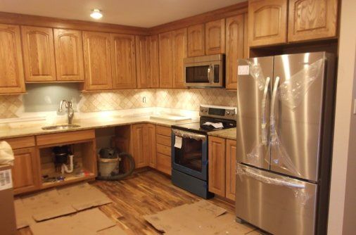 Kitchen Remodeling Project in Process